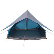 Каравани с покрив Синьо 256 x 266 x 185 см Полиестер