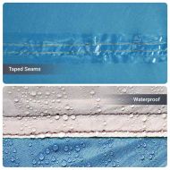 Каравани с покрив Синьо 622 x 295 x 238 см Полиестер