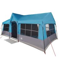 Каравани с покрив Синьо 622 x 295 x 238 см Полиестер