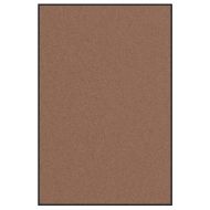 Мат за врата Кафяв и черен 120 x 180 cm Полипропилен и винил