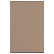 Мат за врата Бежов и черен 120 x 180 cm Полипропилен и винил