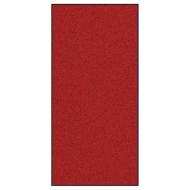 Мат за врата Червен и Черен 120 x 250 cm Полипропилен и винил