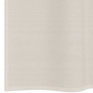 Пердета от воал с втулки, 2 бр, кремаво, 140x260 см