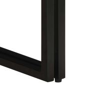 Масичка за кафе Кафяво 40 x 40 x 38 cm мангово дърво масив