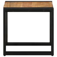 Масичка за кафе Кафяво 40 x 40 x 38 cm Акациево дърво масив