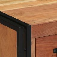 Нощен шкаф Кафяво 40 x 40 x 59 см Акациево дърво масив