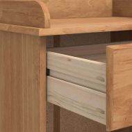 Шкаф за вино ASKIM Кафяво 57 x 37 x 114 см Борово дърво масив