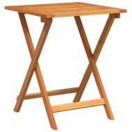 Сгъваема градинска маса Естествен 60 x 60 x 72 cm