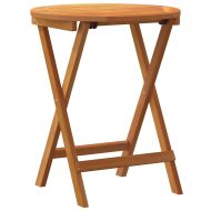 Сгъваема градинска маса Естествен 60 x 60 x 72 cm