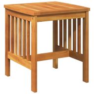 Градински Софа Комплект 3 pcs Кафяво Акациево дърво масив