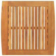 Странична маса Кафяво Масивна акациева дървесина