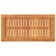 Масичка за кафе Кафяво Масивна акациева дървесина