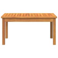 Масичка за кафе Кафяво Масивна акациева дървесина