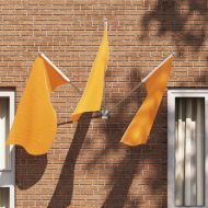 Держател за флагово стълбче Сребрист 10.5 x 7.5 см Стомана