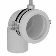 Стенна опора за баня Синьо 50 x 17.5 x 136 см Стомана