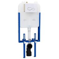 Монтажна рамка Бяло Стомана