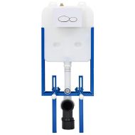 Монтажна рамка Бяло Стомана