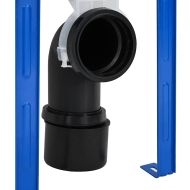 Монтажна рамка Бяло Стомана