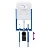 Монтажна рамка Бяло Стомана