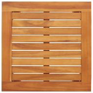 Градински Софа Комплект 3 pcs Кафяво Масивна акациева дървесина