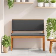 Градинска пейка Кафяво 100 x 50 x 91 см