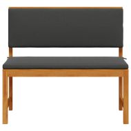 Градинска пейка Кафяво 100 x 50 x 91 см