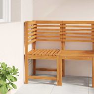 Градински стол Кафяво 50 x 50 x 91 см