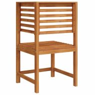 Градински стол Кафяво 50 x 50 x 91 см