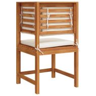 Градински стол Кафяво 50 x 50 x 91 см