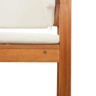 Градински стол Кафяво 50 x 50 x 91 см