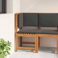 Градински стол Кафяво 50 x 50 x 91 см