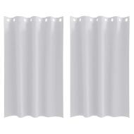 Завеси за затъмняване с пръстени 2 pcs Светло Сиво 175 x 140 см