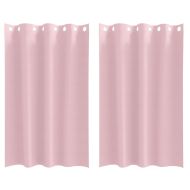 Завеси за затъмняване с пръстени 2 pcs Бебешко розово