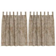 Кадифени завеси С завеси 2 pcs Шампанско 140 x 140 cm Кадифе