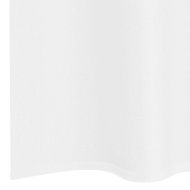 Перде от воал С завеси 2 pcs Бяло 175 x 140 см Полиестер