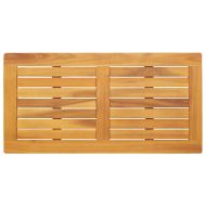 Топ за маса Кафяво 90 x 45 x 2 см Акациево дърво масив