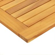 Топ за маса Кафяво 90 x 45 x 2 см Акациево дърво масив