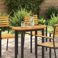 Топ за маса Кафяво 80 x 40 x 2 cm Акациево дърво масив