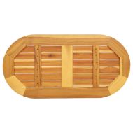 Топ за маса Кафяво 80 x 40 x 2 cm Акациево дърво масив