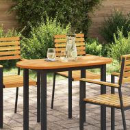 Топ за маса Кафяво 100 x 50 x 2 cm Акациево дърво масив