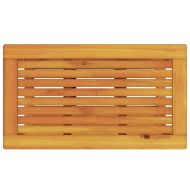 Масичка за кафе Кафяво 70 x 40 x 45 см Акациево дърво масив