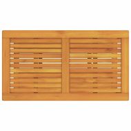 Масичка за кафе Кафяво 110 x 55 x 45 cm Акациево дърво масив