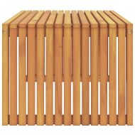 Масичка за кафе Кафяво 90 x 45 x 35 cm Акациево дърво масив