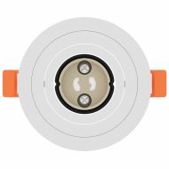 Спотлайтове с прожектори 12 pcs Бяло 9 x 9 x см Алуминий