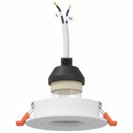 Спотлайтове с прожектори 24 pcs Бяло 9 x 9 x см Алуминий