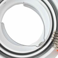 Спотлайтове с прожектори 24 pcs Бяло 9 x 9 x см Алуминий