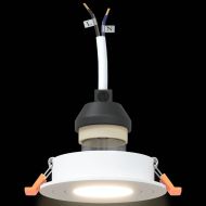 Спотлайтове с прожектори 24 pcs Бяло 9 x 9 x см Алуминий