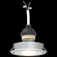 Спотлайтове с прожектори 24 pcs Сребрист 9 x 9 x см Алуминий