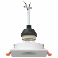 Спотлайтове с прожектори 6 pcs Бяло 9 x 9 x см Алуминий