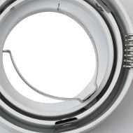 Спотлайтове с прожектори 24 pcs Бяло 9 x 9 x см Алуминий